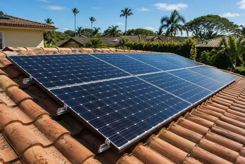 Installation de panneaux solaires à Silfiac